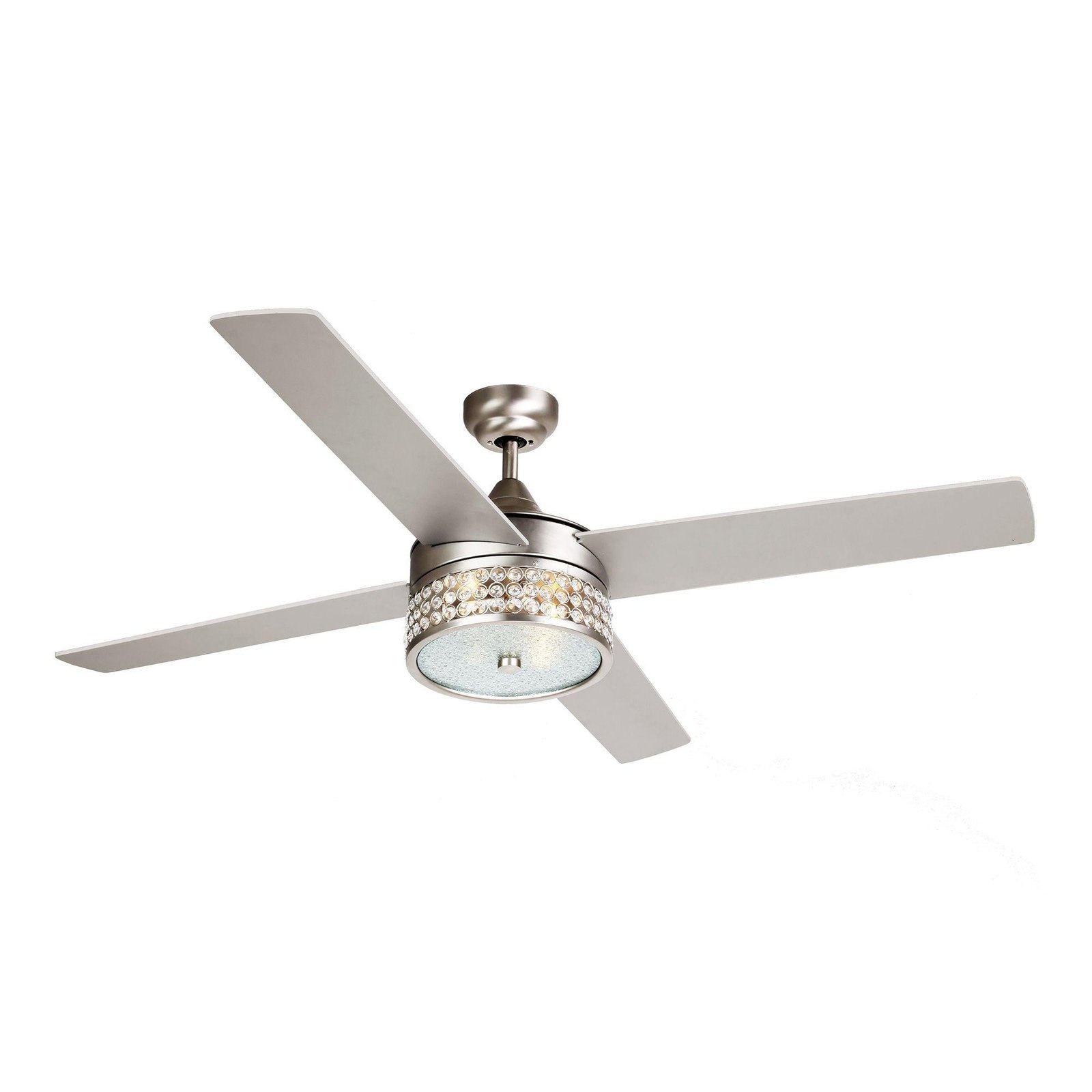 52" Cason Modern Downrod Mount Reversible Ceiling Fan with Lighting and Remote Control - Image 2
