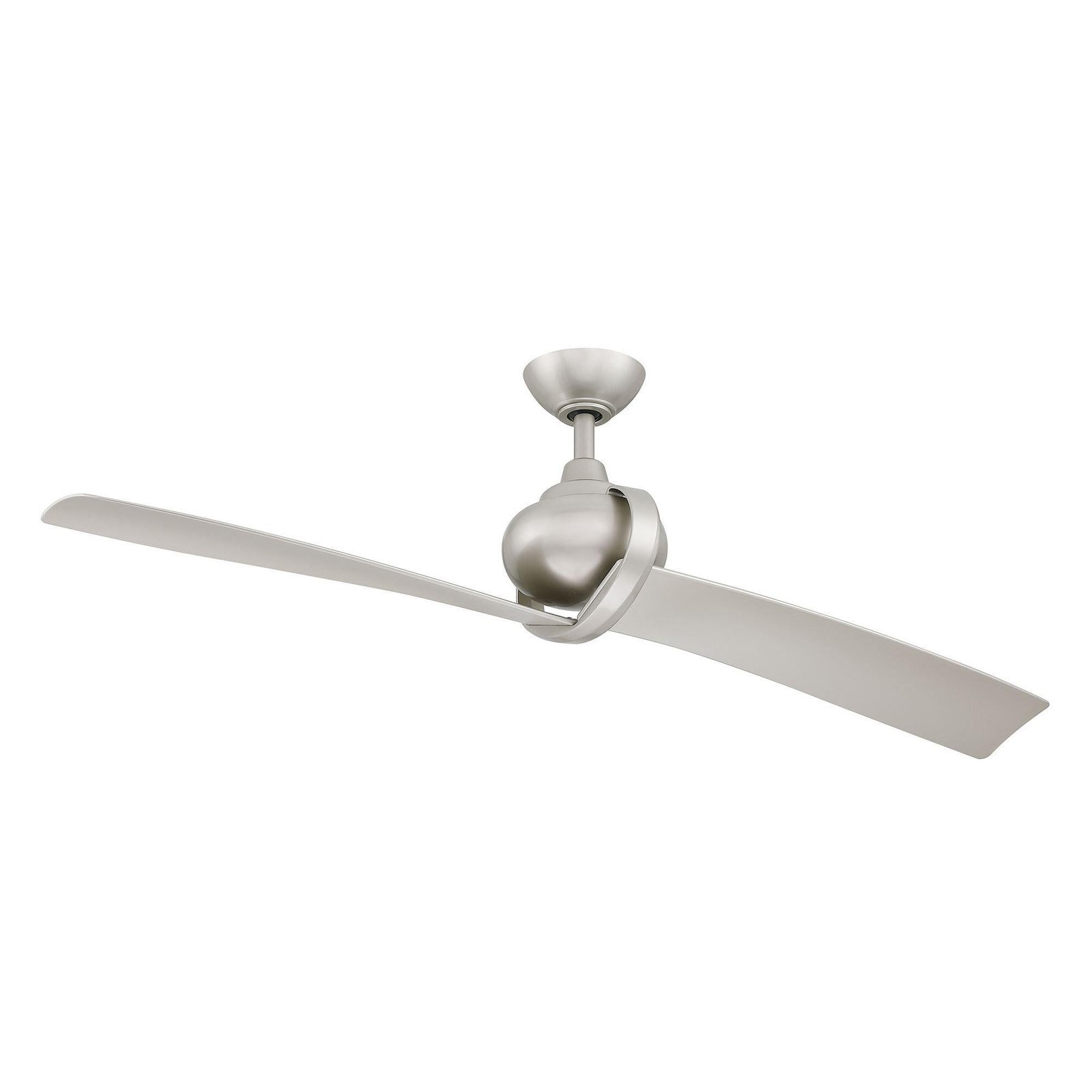 54" Shellcove Industrial DC Motor Downrod Mount Reversible Ceiling Fan with Remote Control