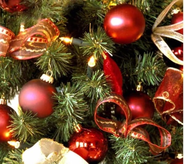 Christmas Red Ball For Hanging - Image 4