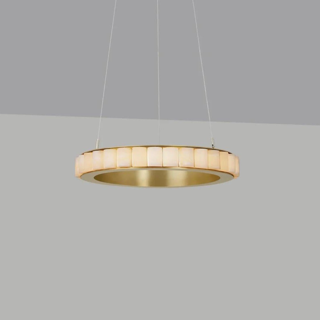 Alabaster Avalon Halo Chandelier - Image 2