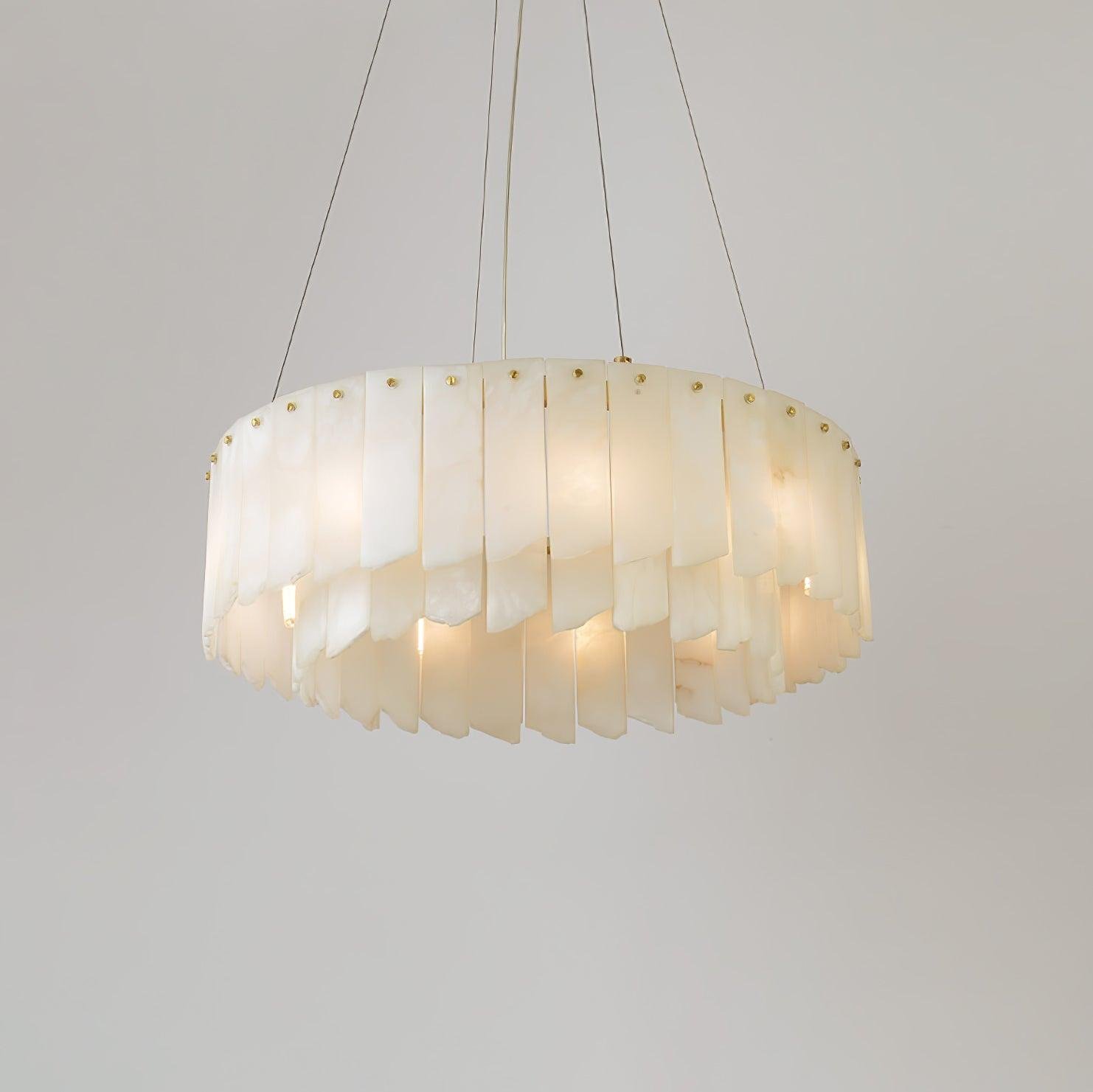 Alabaster Cascade Tiered Chandelier - Image 2