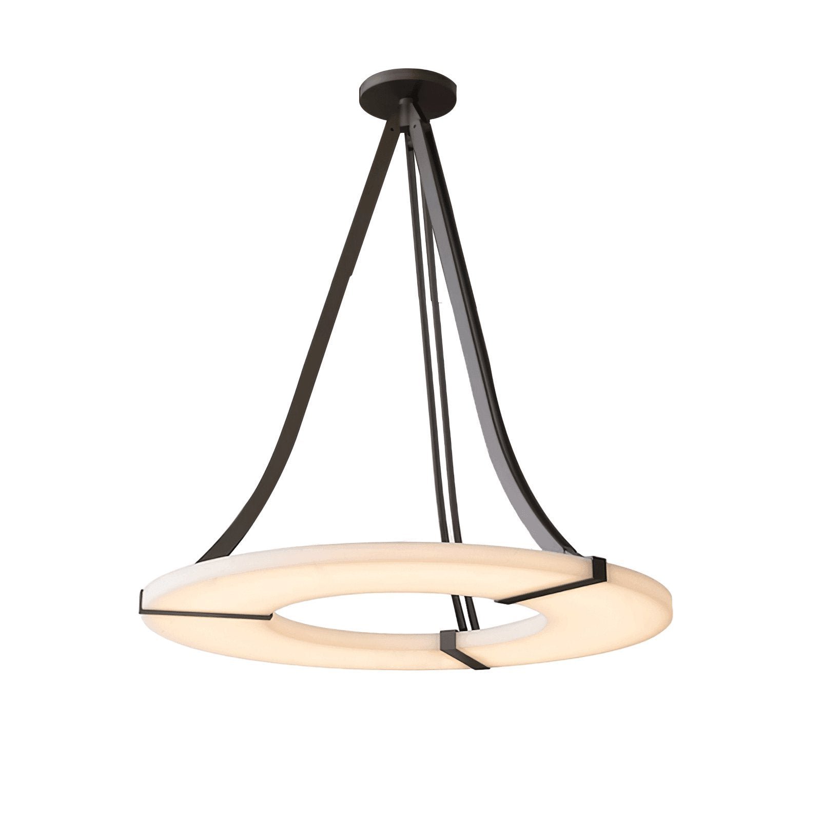 Alabaster Halo Pendant Light - Image 2