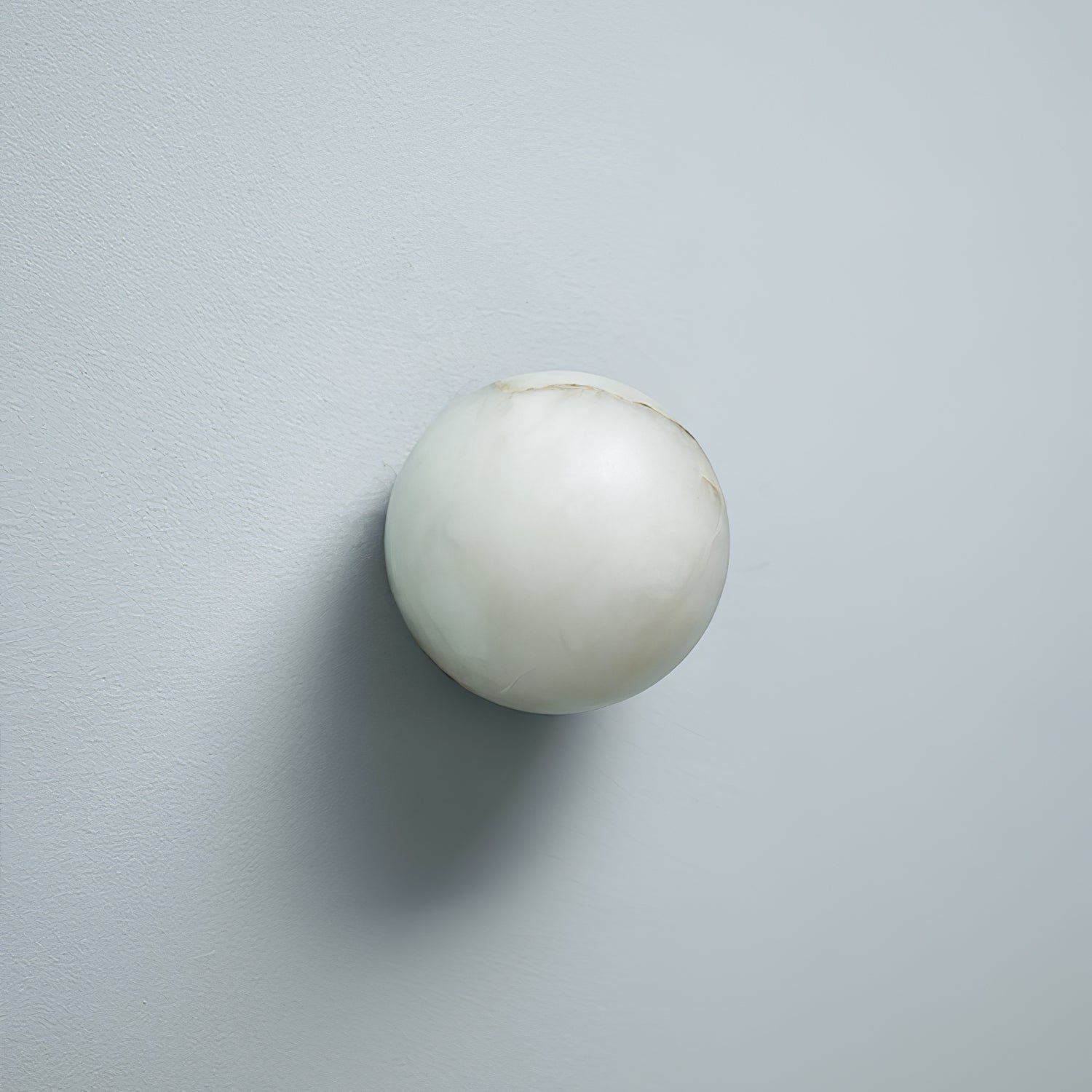 Alabaster Mini Orb Wall Lamp - Image 2