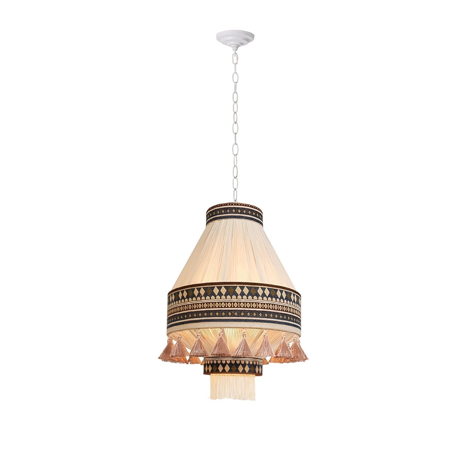 Bohemian Fringe Pendant Lamp - Image 2