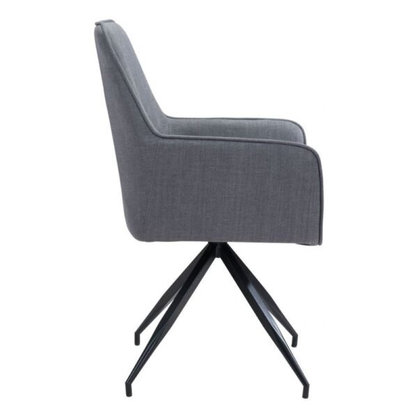 Chair Watkins Zuo Dining Chair | Gray Black - Image 4