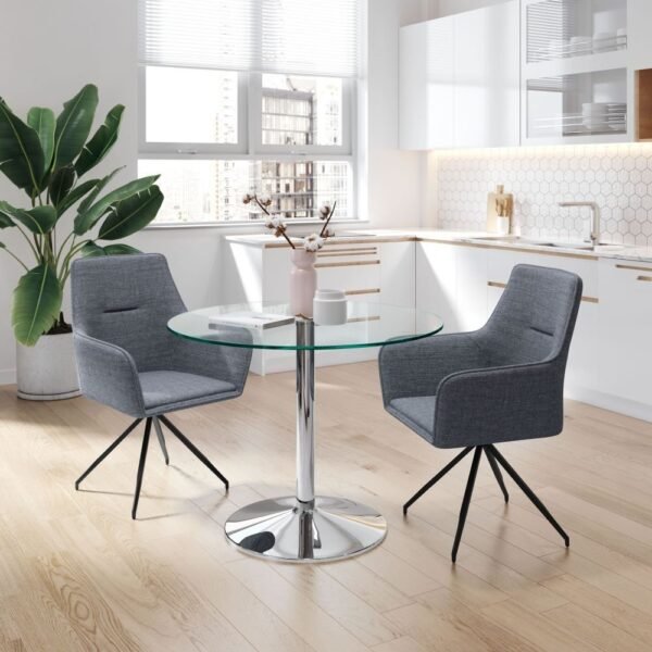 Chair Watkins Zuo Dining Chair | Gray Black - Image 3